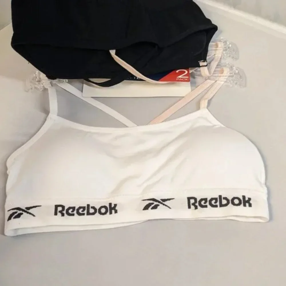 Reebok Girls Seamless Bralettes -4 total (2/2packs)